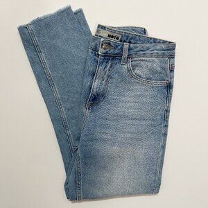 TopShop Moto Light Wash High Waist Ankle Length Denim jean Sz 28/4-6